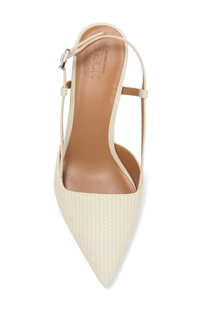 Shop Nordstrom Rack Palmer Singback Pump In Ivory Shell