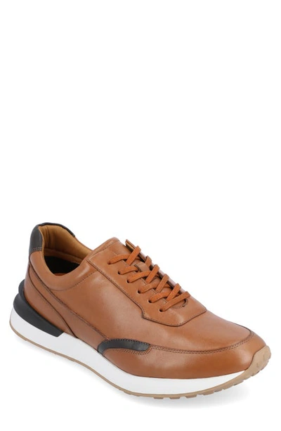 Shop Thomas & Vine Lowe Casual Sneaker In Cognac