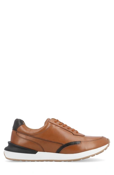 Shop Thomas & Vine Lowe Casual Sneaker In Cognac