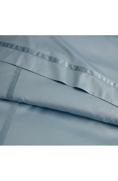 Matouk Nocturne 600 Thread Count Duvet Cover In Sea