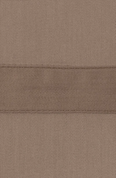 Matouk Nocturne 600 Thread Count Duvet Cover In Mocha