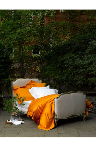 Matouk Nocturne 600 Thread Count Duvet Cover In Grass