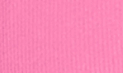 Shop Skims Cotton Rib Plunge Bralette In Pink
