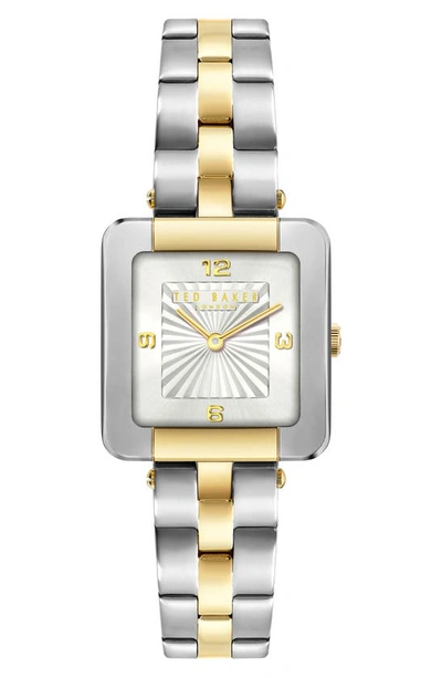 Shop Ted Baker Mayse Bracelet Watch, 33mm In Two-tone