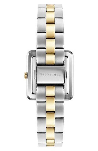 Shop Ted Baker Mayse Bracelet Watch, 33mm In Two-tone