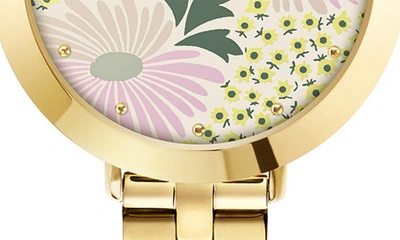 Shop Ted Baker Ammy Floral Bracelet Watch, 34mm In Goldone