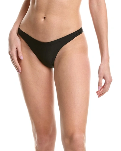 Shop Vyb High-leg Scoop Bikini Bottom In Black