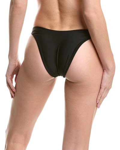 Shop Vyb High-leg Scoop Bikini Bottom In Black