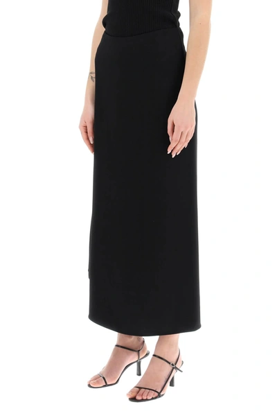 Shop Totême Asymmetric Skirt With Slit