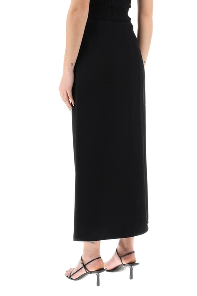Shop Totême Asymmetric Skirt With Slit