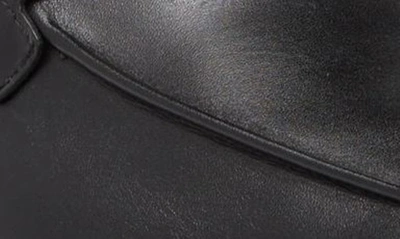 Shop Mezlan Academy Horsebit Loafer In Black