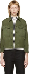 AMO Green Military Jacket