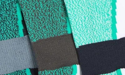 Shop Z By Zella Performance Ankle Socks In Green Silk- Green Multi