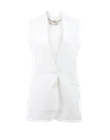 STELLA MCCARTNEY Asymmetrical Washed Cotton Vest