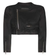 HAIDER ACKERMANN CROPPED LINEN AND WOOL-BLEND JACKET,P00176085-3