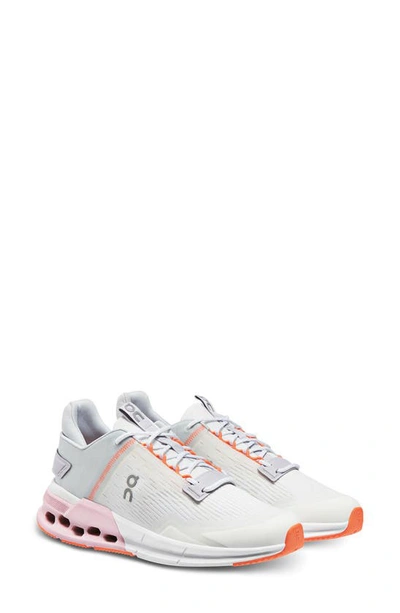 Shop On Cloudnova Flux Sneaker In Undyed White/ Zephyr