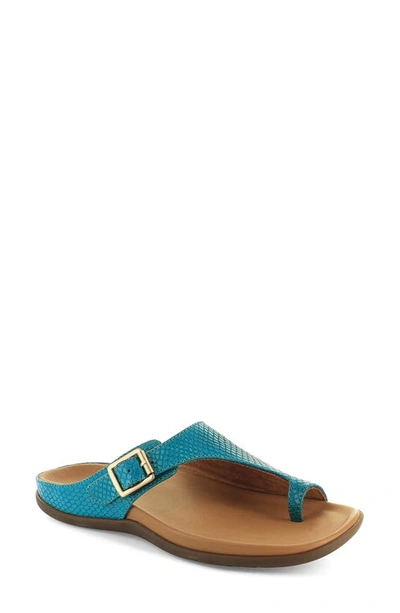 Shop Strive Java Ii Slide Sandal In Teal