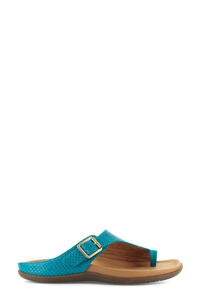 Shop Strive Java Ii Slide Sandal In Teal