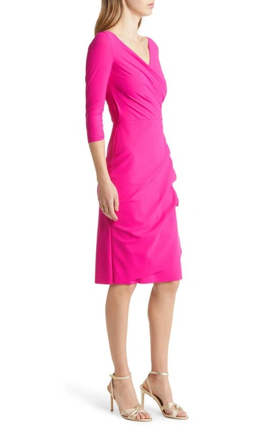 Chiara Boni La Petite Robe 'florien' Jersey Sheath Dress In Azalea
