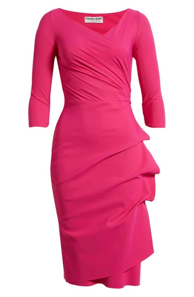 Chiara Boni La Petite Robe 'florien' Jersey Sheath Dress In Azalea