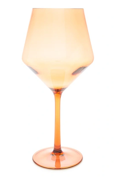 Shop Fortessa Sole Shatter Resistant 6-piece Cabernet Wine Glasses In Terra Cotta