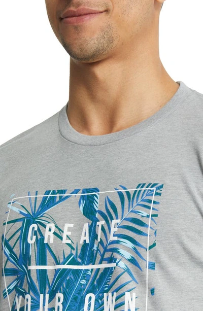 Shop Black Clover Create Luck Graphic T-shirt In Grey