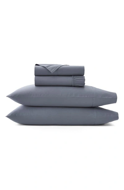 Shop Boll & Branch Signature Hemmed Sheet Set In Mineral