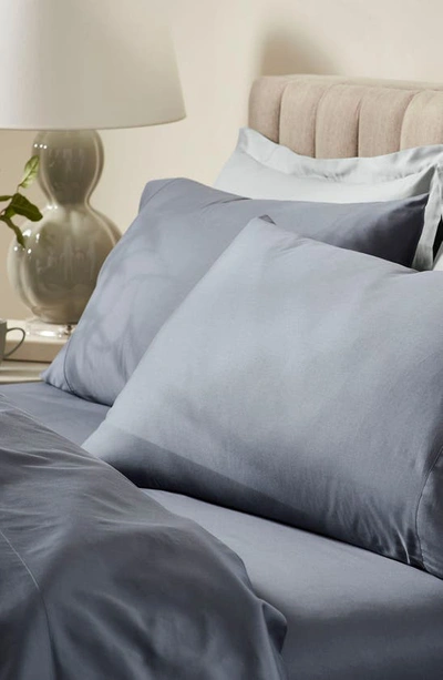 Shop Boll & Branch Signature Hemmed Sheet Set In Mineral