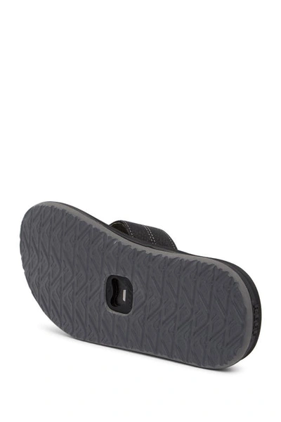 Shop Reef Element Tqt Flip Flop In Black