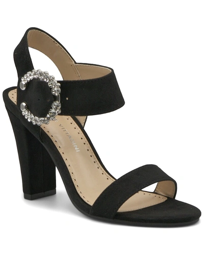 Shop Adrienne Vittadini Geno Sandal In Black