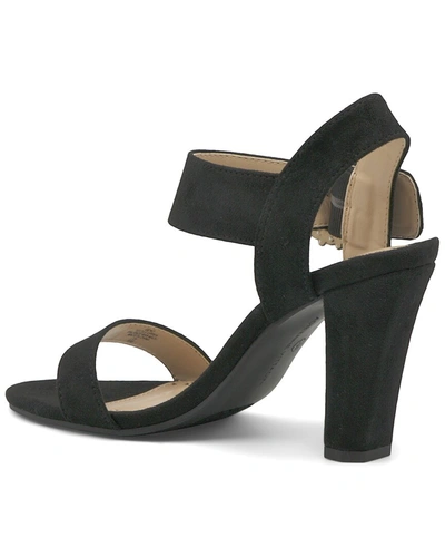 Shop Adrienne Vittadini Geno Sandal In Black