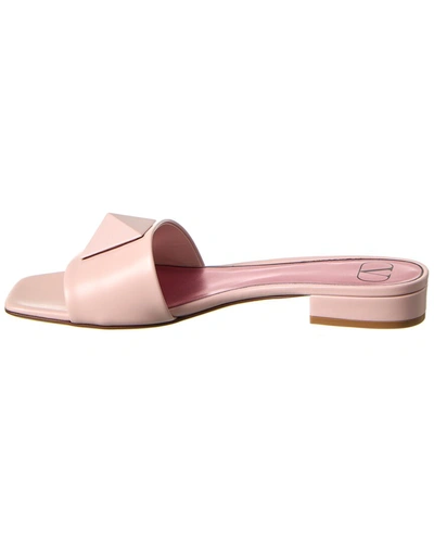 Shop Valentino Maxi Stud Leather Sandal In Pink