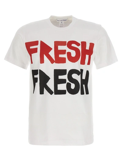 Shop Comme Des Garçons Shirt Fresh T-shirt White
