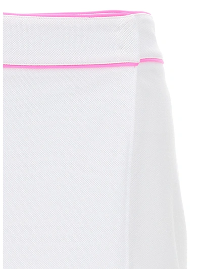 Shop Chiara Ferragni Brand Tennis Skirts White