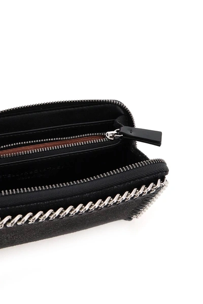 Shop Stella Mccartney Falabella Zip Around Wallet