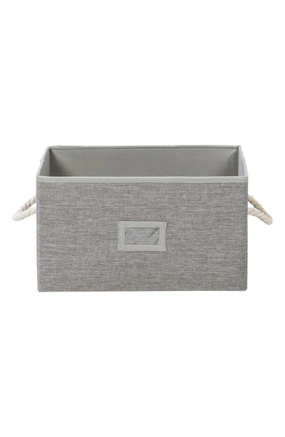 Shop Honey-can-do 3-pack Storage Bins In Grey