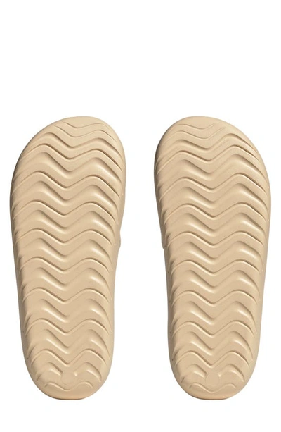 Shop Adidas Originals Adicane Slide Sandal In Sand/ Sand Strata/ Earth