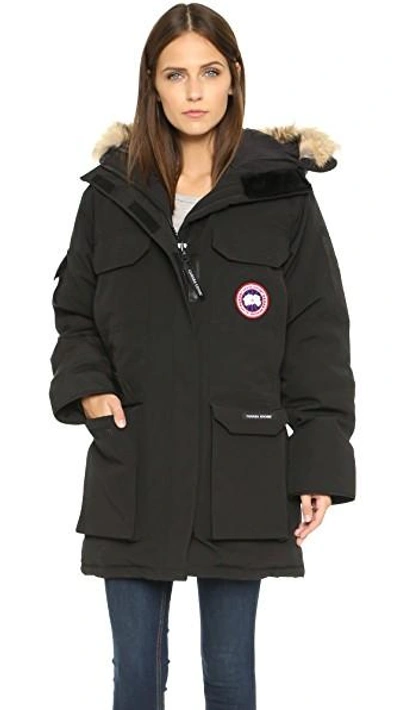 Shop Canada Goose Expedition Parka In Black