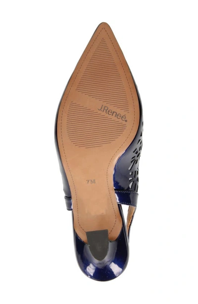 J. Reneé Valerian Slingback Pump In Navy