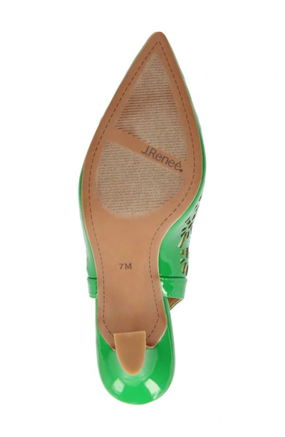 J. Reneé Valerian Slingback Pump In Green