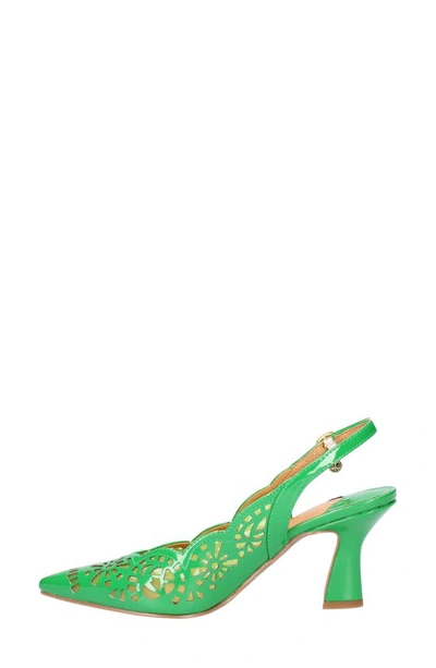 J. Reneé Valerian Slingback Pump In Green