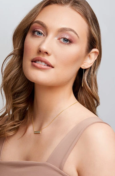 Bony Levy Aviva Diamond Linear Drop Earrings In 18k Yellow Gold