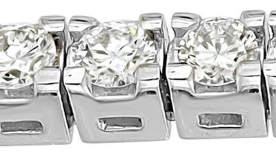 Bony Levy Bardot Diamond Linear Drop Earrings In 18k White Gold