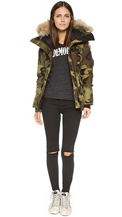 Canada Goose 'montebello' Slim Fit Down Parka With Genuine Coyote Fur