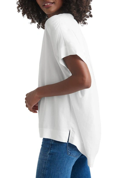 Splendid Wynne Crepe Blouse In White