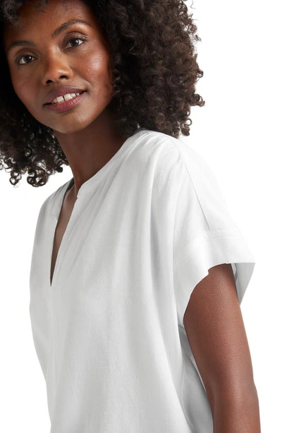 Splendid Wynne Crepe Blouse In White