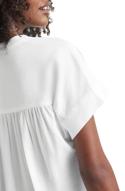 Shop Splendid Wynne Crepe Blouse In White