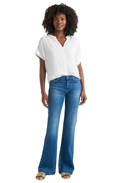Splendid Wynne Crepe Blouse In White