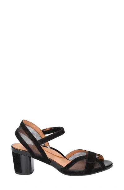 L'amour Des Pieds Mahiya Block Heel Sandal In Black