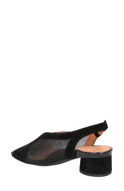 L'amour Des Pieds Estefana Slingback Sandal In Black